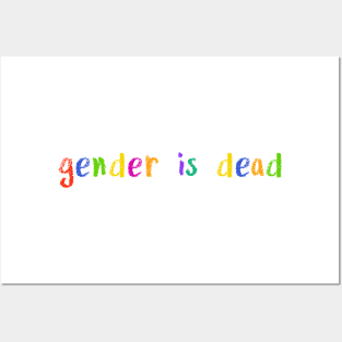 gender is dead Posters and Art